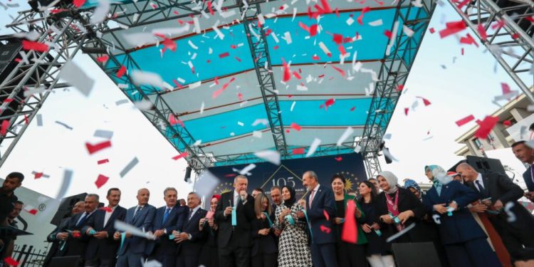 105 Yeni GSB Yurt Binası Açıldı