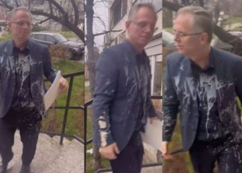 Aktivistler, Kosova Başbakan Yardımcısına saldırdı