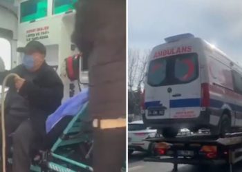 Belediyenin ambulansını ‘içinde hasta varken’ haczettiler