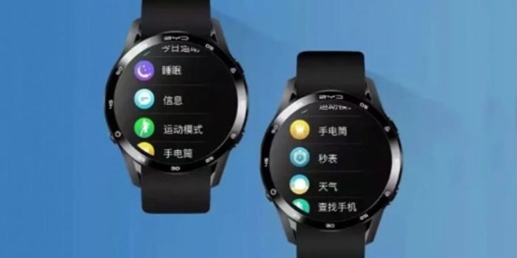 BYD akıllı saatini tanıttı: Araba anahtarı olarak kullanılacak