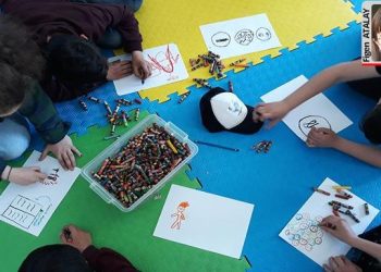 Çocuklar, sanatla ifade edecekleri haklarını kendileri seçti