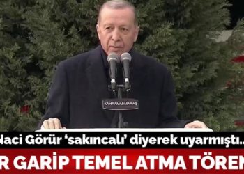 Depremler sürüyor, uzmanlar uyarıyor… AKP’den bir garip temel atma töreni!