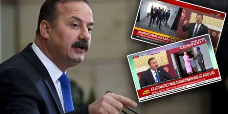 Havuz medyası İYİ Partili Yavuz Ağıralioğlu’nun basın açıklamasını canlı yayımladı