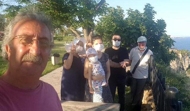 Öykü Arin, 74 gün sonra ilk kez dışarı çıktı