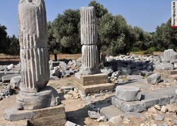 Sığacık’taki Teos antik kenti bu yıl İş Bankası desteğiyle kazılıyor