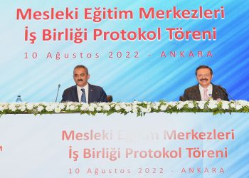 TOBB İle Mesleki Eğitim Merkezleri Alanında İş Birliği