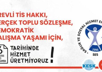 Sağlıkçılar İş Bırakma Eyleminde !